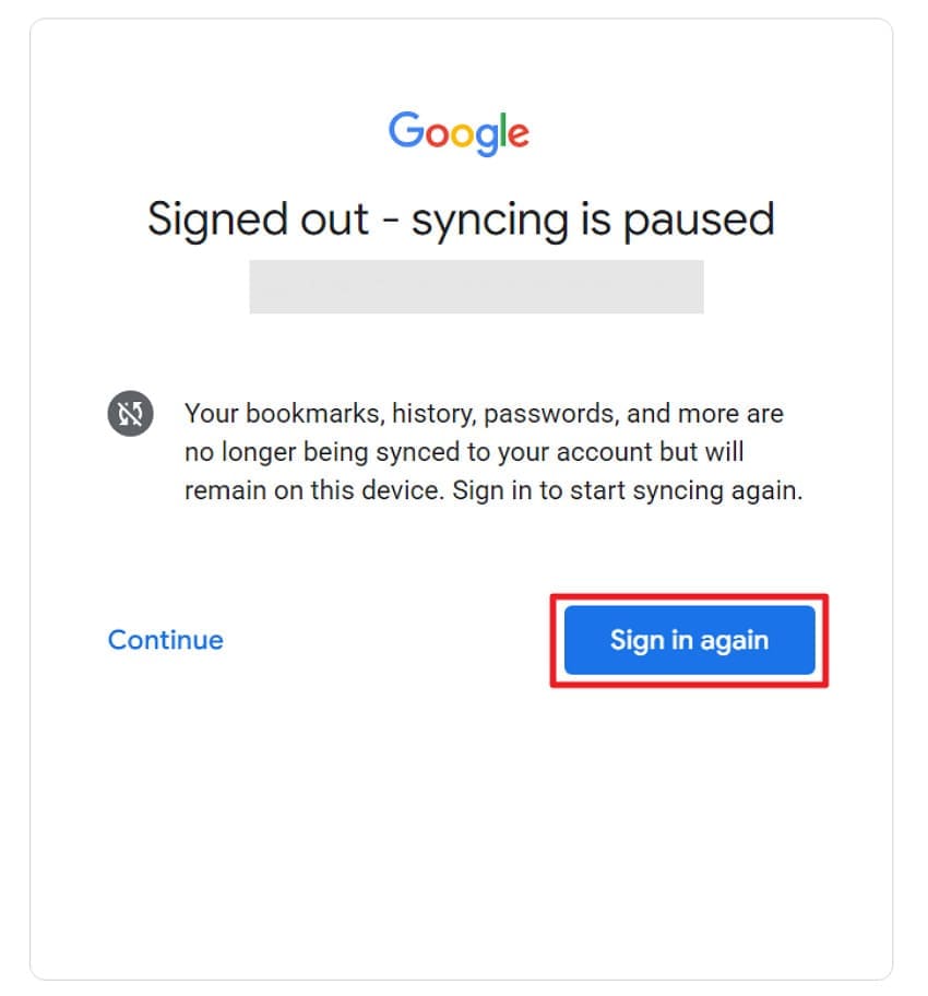 sign in google account