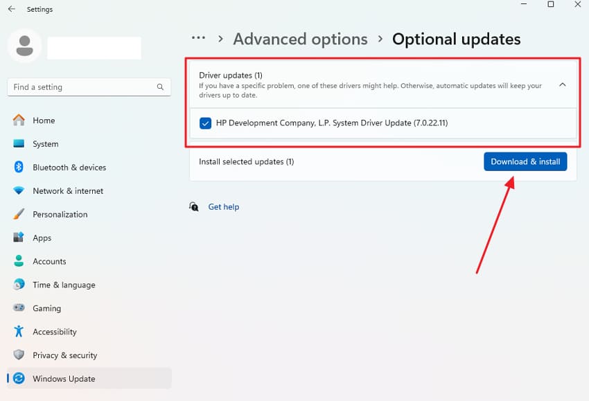 download and install windows update