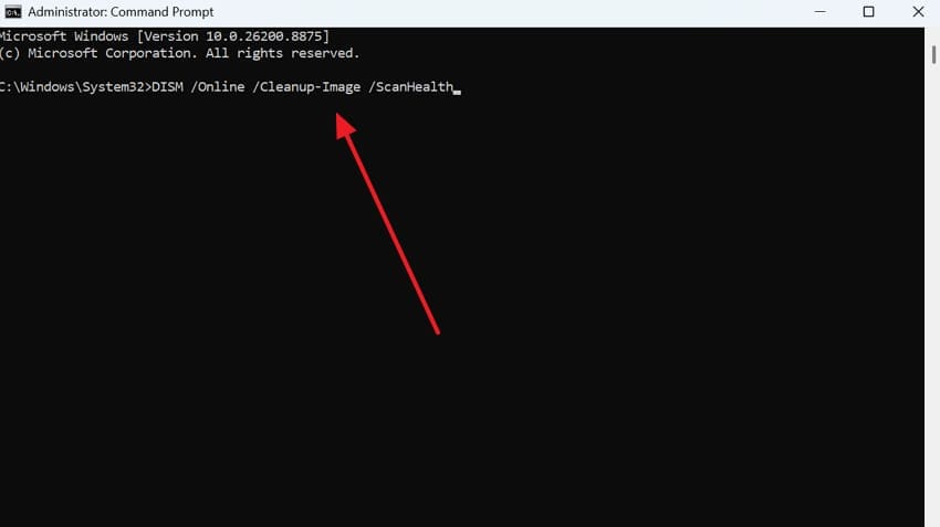 run cleanup image command