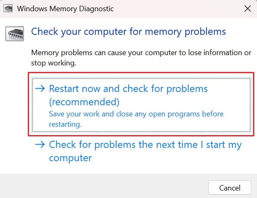 windows setup hardware diagnostics