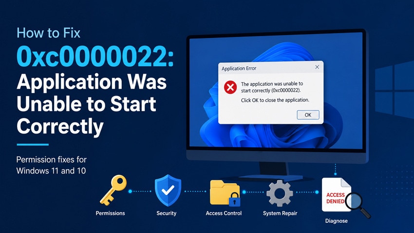 0xc0000022 Application Error: Permission Fixes for Windows 11 and 10