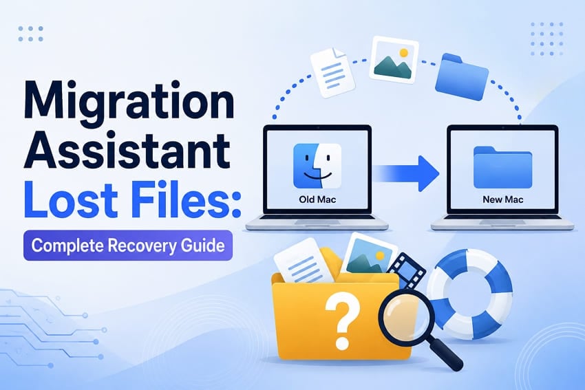 Migration Assistant Lost Files on Mac? How to Recover Them