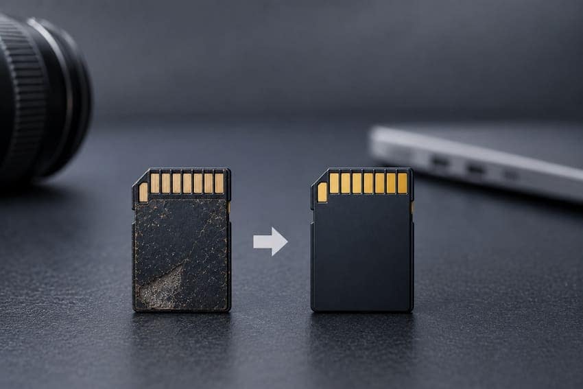 replace memory card for mac