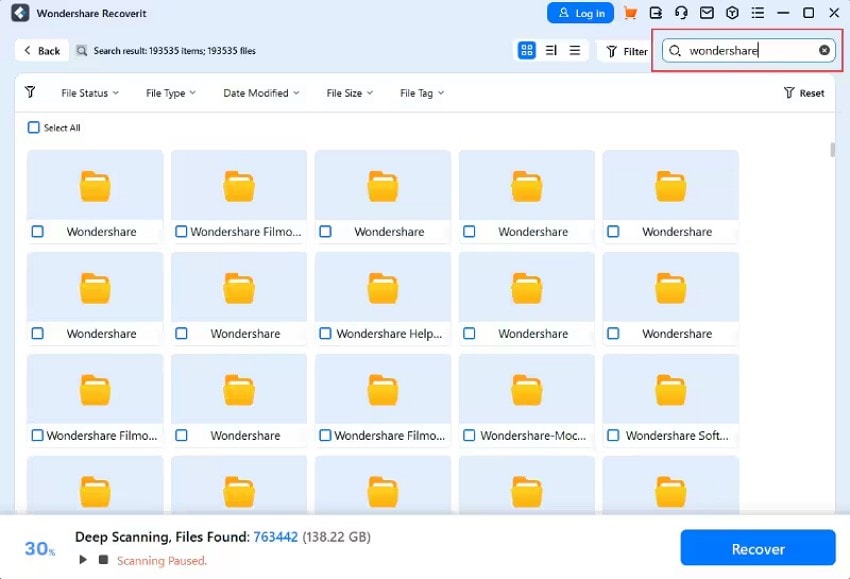 deep scan lost steam game files