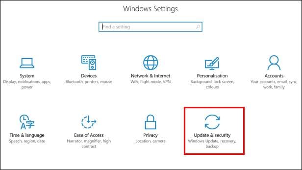Perbaiki Menu Start Windows 10 tidak berfungsi - jalankan pembaruan Windows
