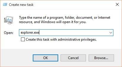 Cómo reparar el error de barra de tareas desapareció en Windows 10