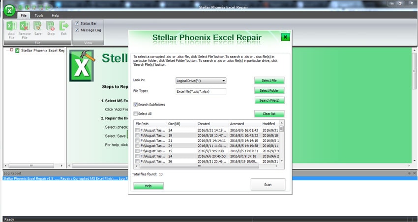 riparazione file excel - passaggio 2