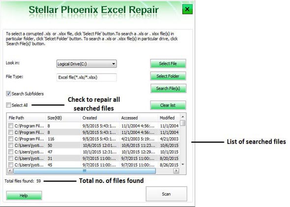 beschädigte Excel-Datei reparieren Schritt 2