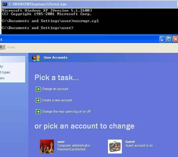 how to crack password of administrator in xp