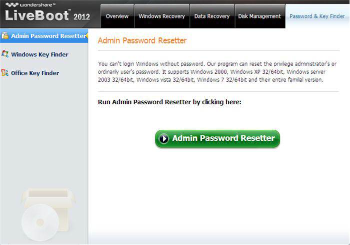 Passwort Key Finder