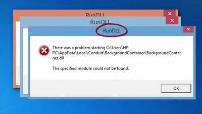 RunDLL-Fehler