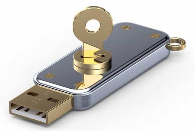 Different types of flash drives - security flash drive