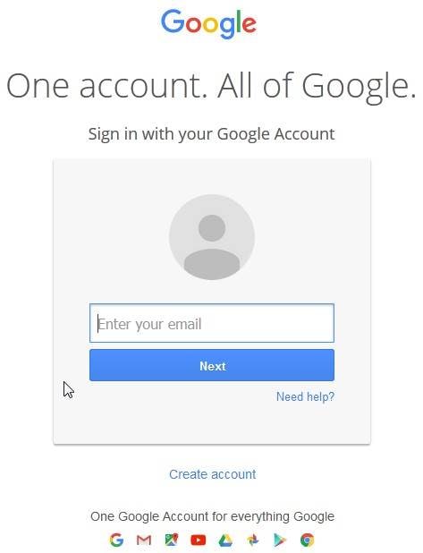 recover Gmail username