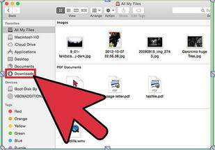 How to deleted downloaded files on Mac