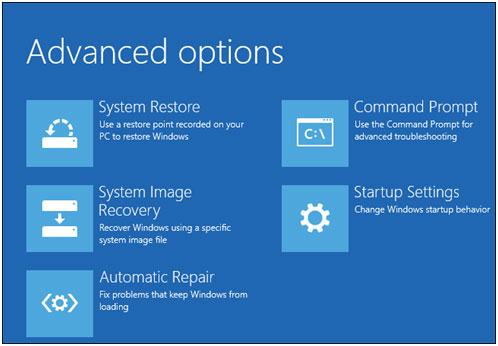 restore Windows with a usb recovery Drive