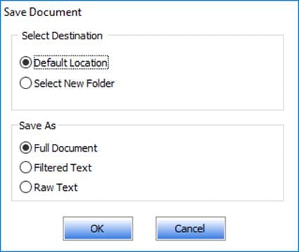recover text from damaged word file step 4