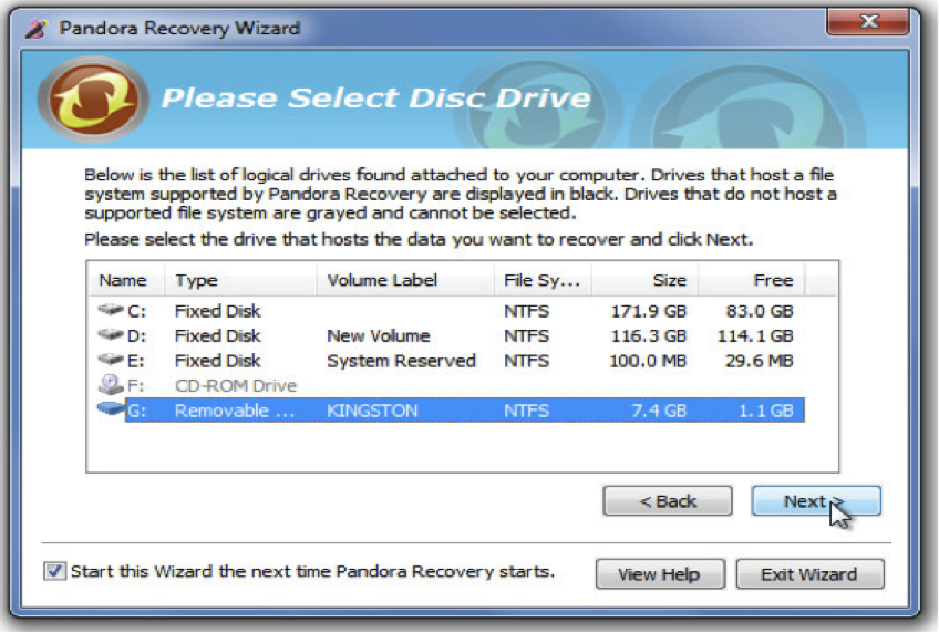 como recuperar documentos apagados com Pandora Document Recovery Software