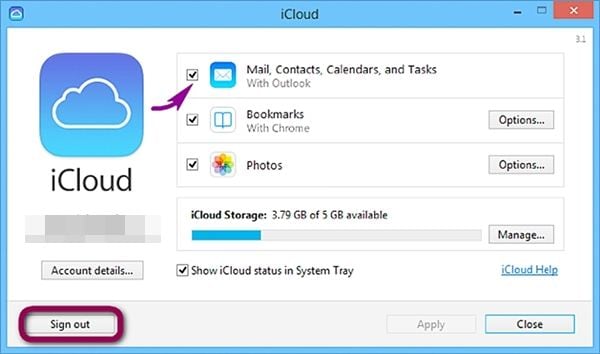 how to download icloud storage to pc