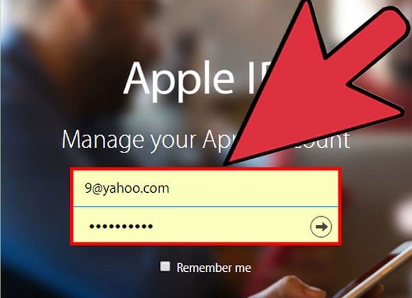 Restablecer ID de Apple de correo electrónico