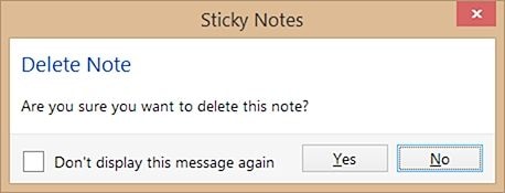 do sticky notes save after shutting down