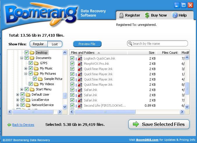Top 10 NTFS Undelete alternatives on Mac-Boomerang Data Recovery