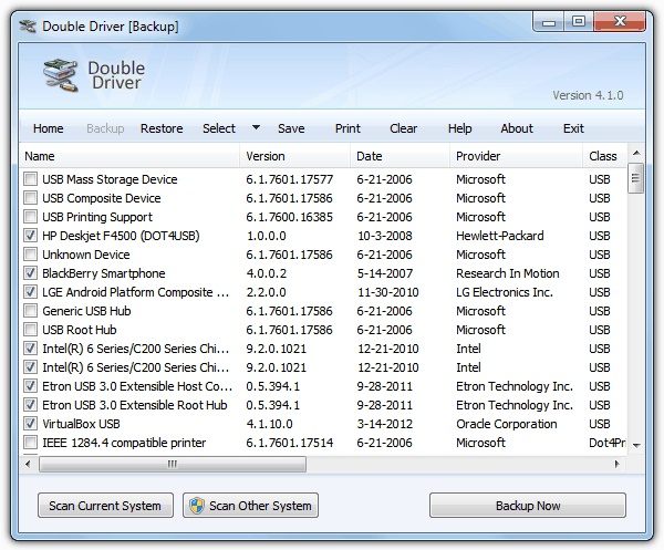 double driver-mejores 5 programas de copia de seguridad de controladores de Windows