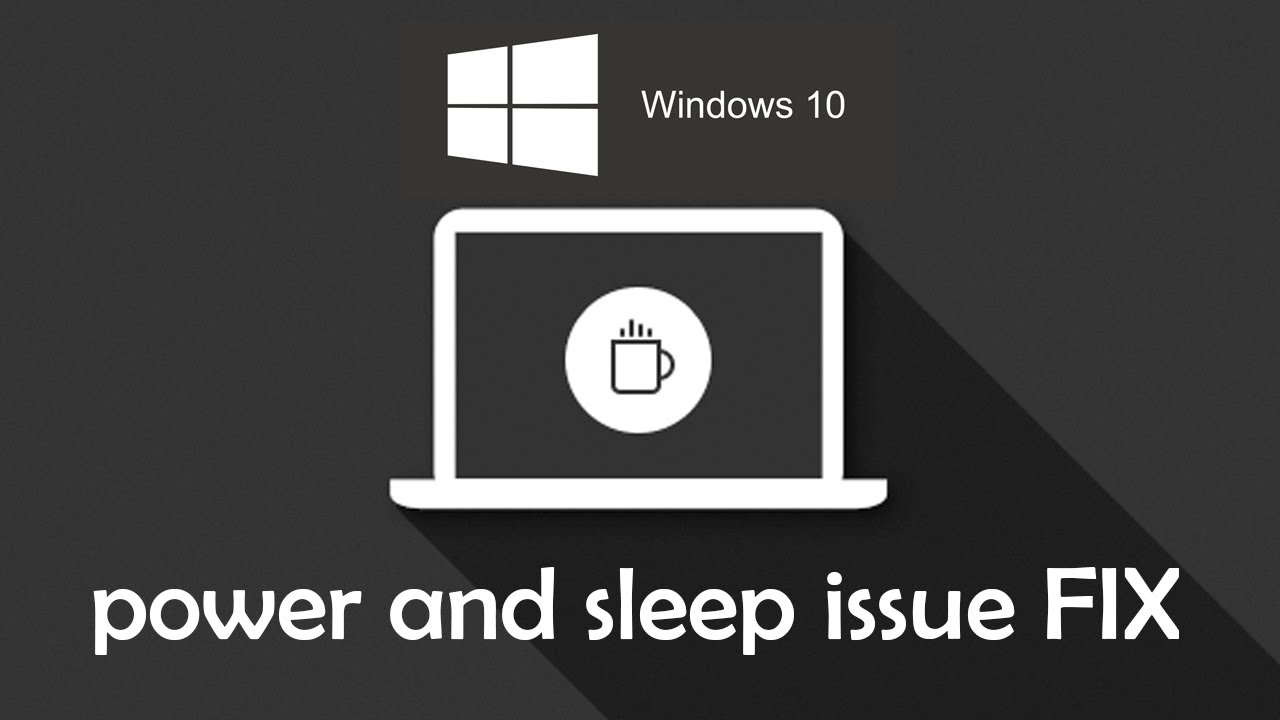 computer does not go to sleep windows 10