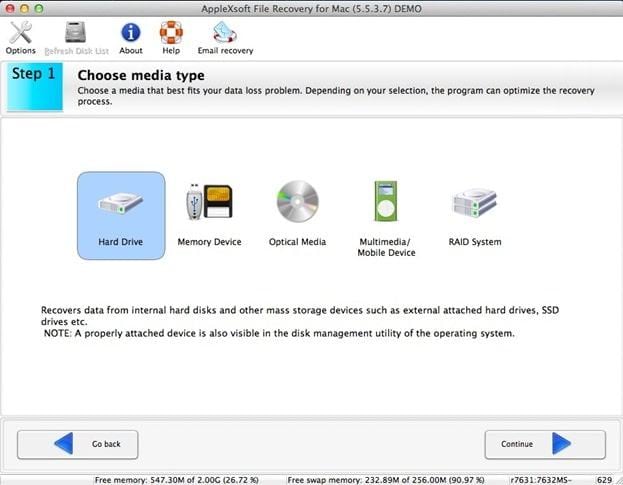 File formattati AppleXsoft dal disco rigido esterno su Mac