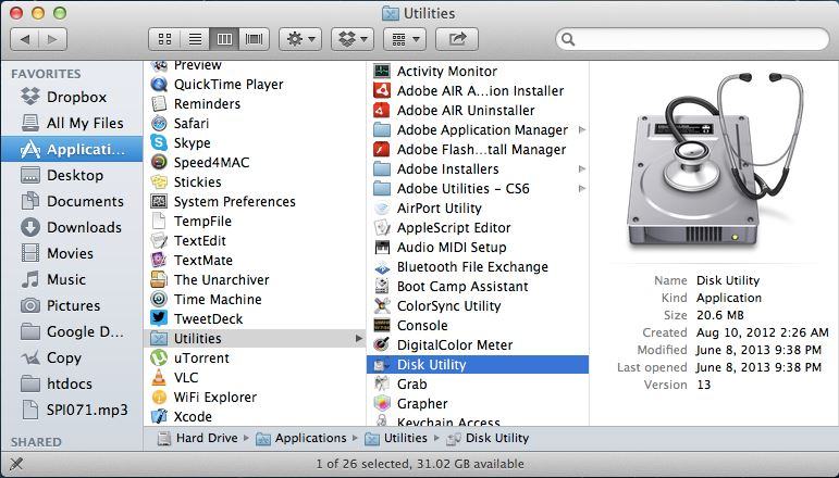 Consejos para usar Flash Drive en una unidad flash de formato Mac en Mac