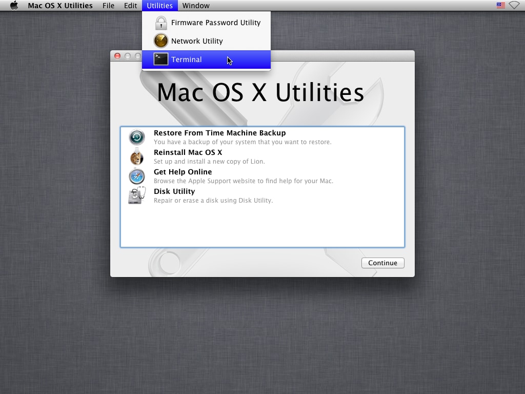 Password Recovery Mac