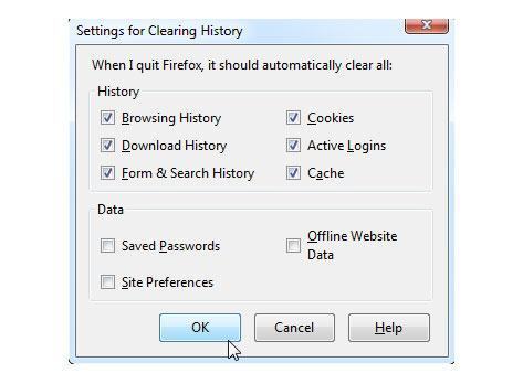 how to delete your browsing history automatically