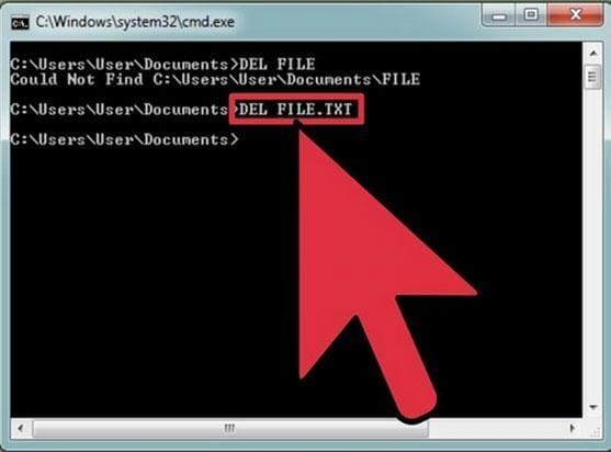 Steps to delete locked files