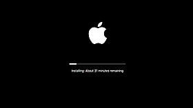 eingefroren bei der Installation von Mac OS X 10.13