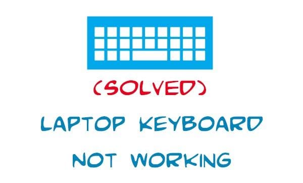 teclado não funciona
