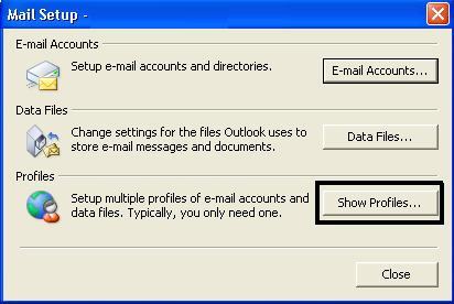 create new outlook pst file step 2