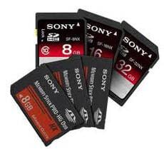 Sony Speicherkarte wiederherstellen