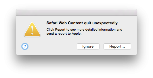 mac error messages