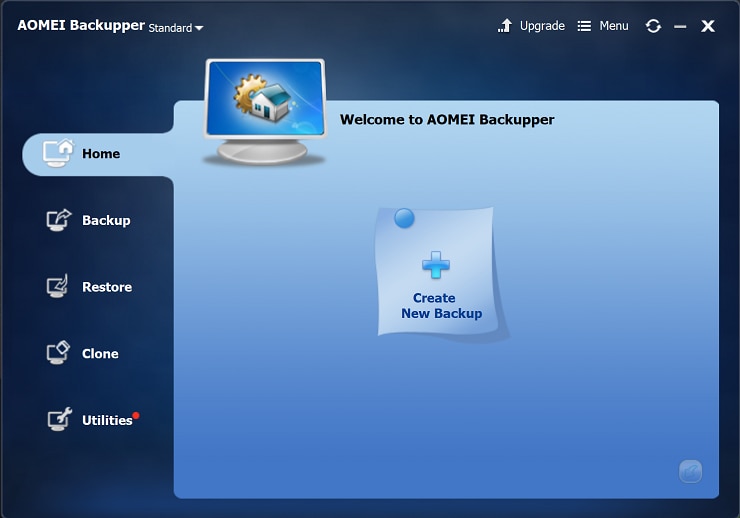 AOMEI Backupper Professional untuk pencadangan Windows