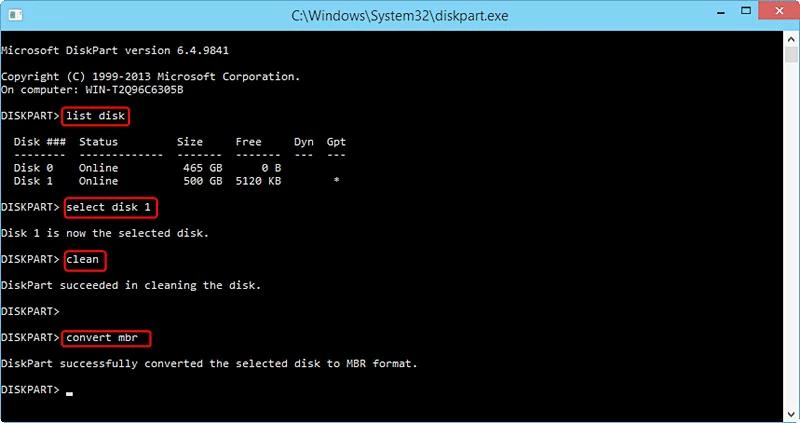 convert mbr to gpt windows 7 command