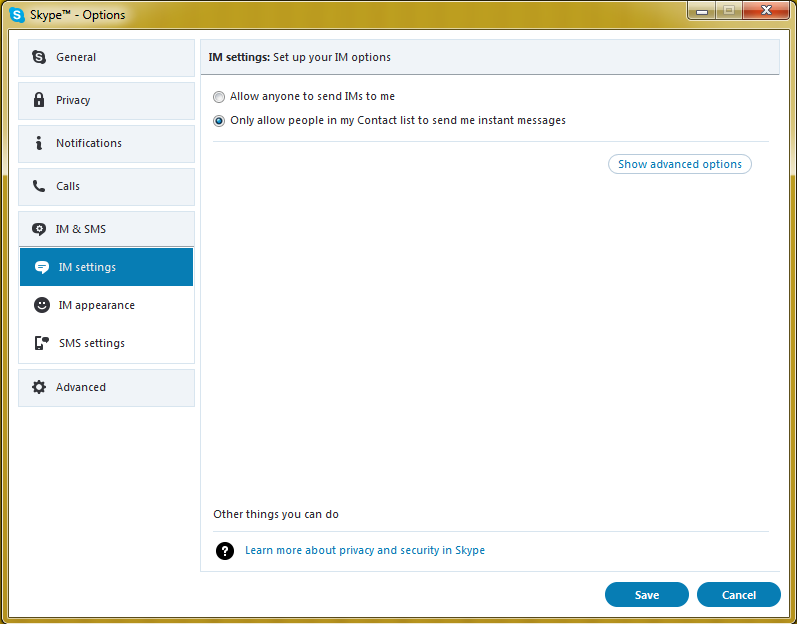 Skype Chatverlauf löschen