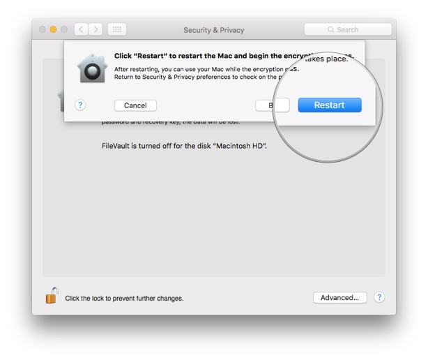 Solucionar el signo de interrogación intermitente en Mac-reiniciar Disco Mac