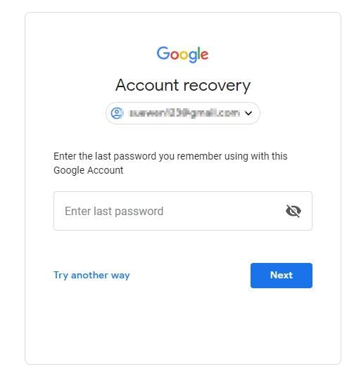 Enter last password. Скриншот с восстановлением аккаунта гмаил. Забыла аккаунт gmail