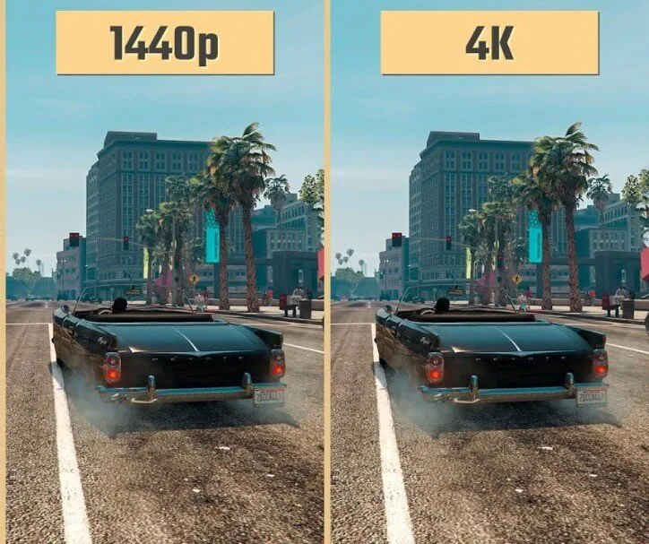 Risoluzioni 1440p vs 4k