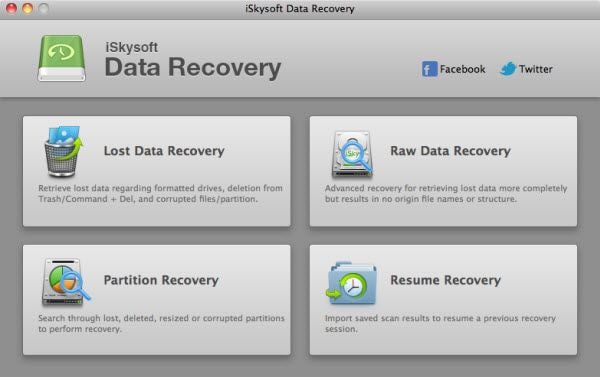 iSkysoft Data Recovery