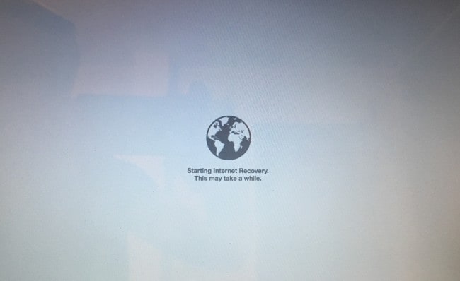 réinstaller MAC OS X en utilisant le mode de récupération Internet