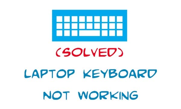 teclado no funciona