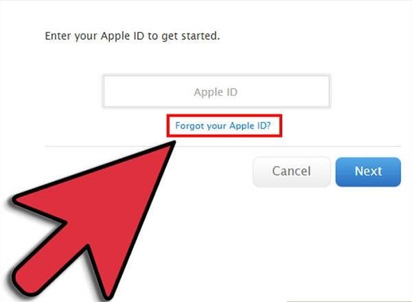 Recuperar Apple ID E-mail