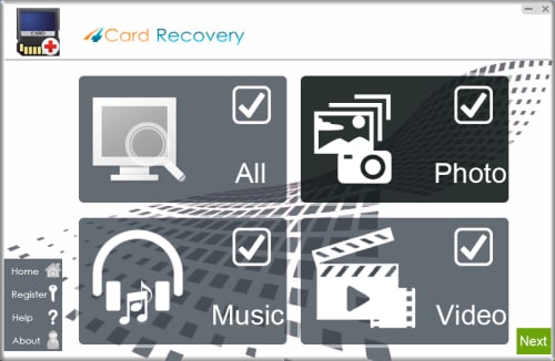 4 card data recovery