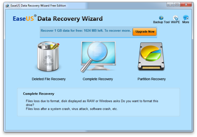 SD Card Recovery Software - Ease Us data recovery