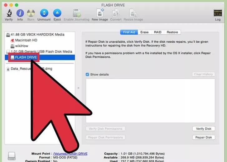 format flash drive for mac